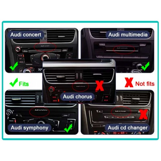 AUDI A4 B8, A5 -10.25" МУЛТИМЕДИЯ / Навигация Android