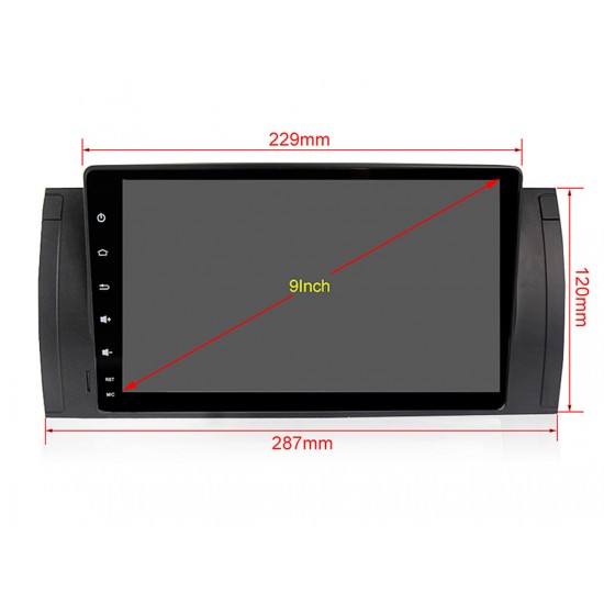 BMW E39, E53, E38 - 9" МУЛТИМЕДИЯ / Навигация Android 11
