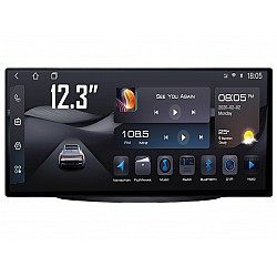 FIAT 500 - 12.3" МУЛТИМЕДИЯ / Навигация android 16 черна
