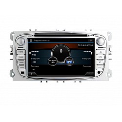 FORD Mondeo, Focus, S-Max, C-Max, Galaxy - МУЛТИМЕДИЯ / Навигация android 16 DVD светлосива + DSP