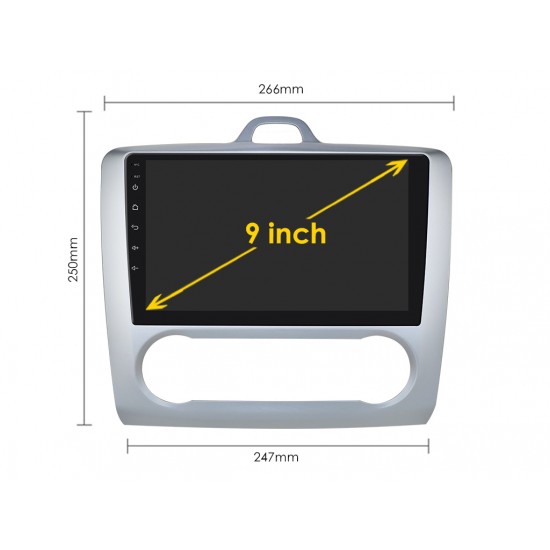 FORD Focus  - 9" МУЛТИМЕДИЯ / Навигация Android 14