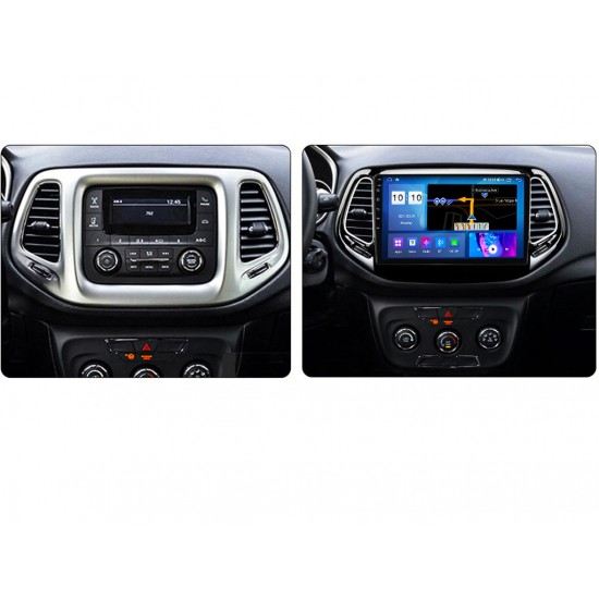 JEEP COMPASS - 10.1" МУЛТИМЕДИЯ / Навигация Android 14