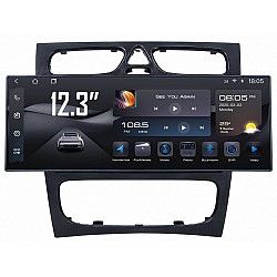 MERCEDES C-Class W203, CLK W209, G-Class W463 - 12.3" МУЛТИМЕДИЯ / Навигация android 16