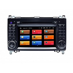 MERCEDES W169, W245, VIANO, VITO - МУЛТИМЕДИЯ / Навигация android 16 CPU: 8-CORE DVD + DSP + CarPlay + SIM