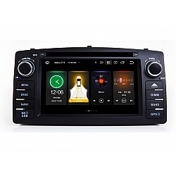 TOYOTA Corolla E120/E130 - МУЛТИМЕДИЯ / Навигация android 16 CPU: 8-CORE RAM: 4GB DVD + DSP + CARPLAY + ANDROID AUTO + SIM