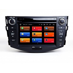 TOYOTA RAV4 - МУЛТИМЕДИЯ / Навигация android 16 CPU:8-CORE DVD + DSP + CARPLAY + SIM