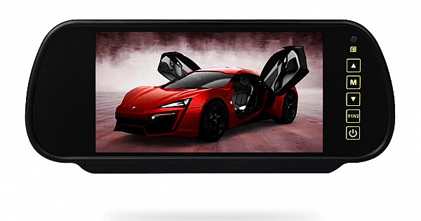 Огледало с вграден 7-инчов TFT LCD монитор