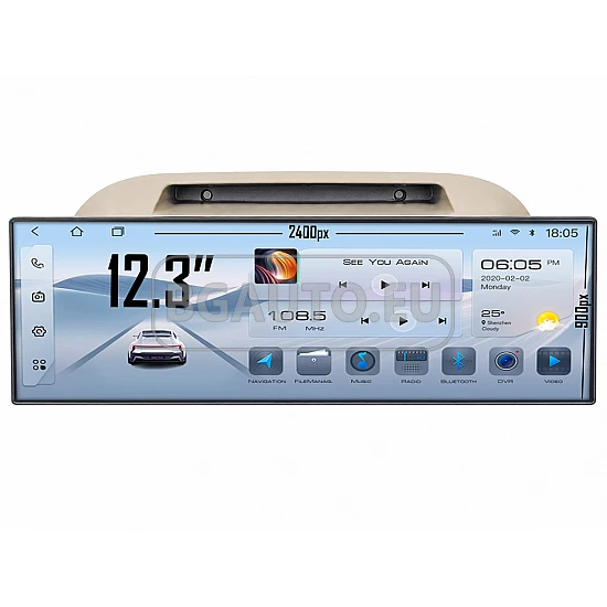 NISSAN MICRA - 12.3" МУЛТИМЕДИЯ / Навигация android 16