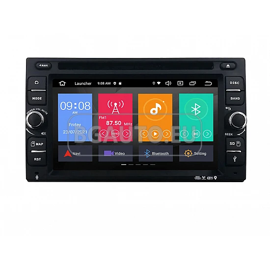 УНИВЕРСАЛНА МУЛТИМЕДИЯ ЗА КОЛА GPS DVD Android + DSP + CarPlay