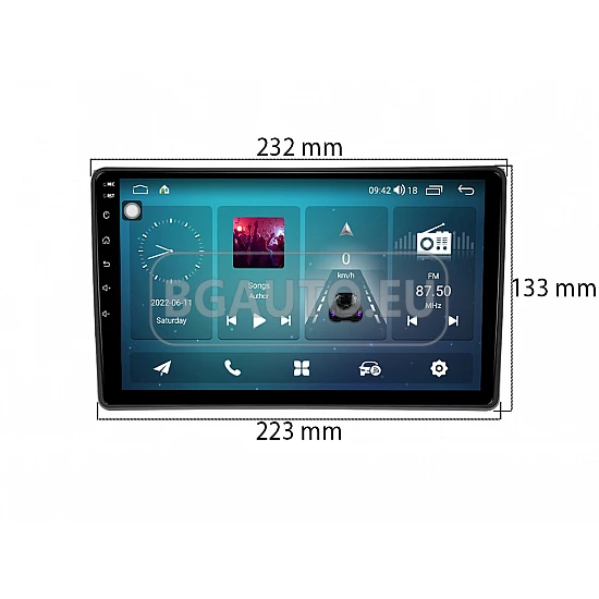 УНИВЕРСАЛНА  9 МУЛТИМЕДИЯ ЗА КОЛА GPS android 16