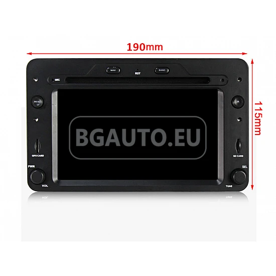 ALFA ROMEO - МУЛТИМЕДИЯ / Навигация android 16 DVD + DSP
