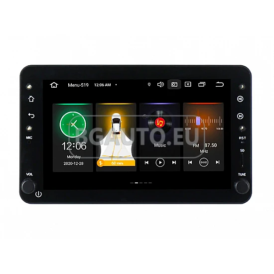 ALFA ROMEO 7 - МУЛТИМЕДИЯ / Навигация android 16 CPU:8-CORE + RDS + DSP + CarPlay + SIM