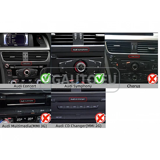 AUDI Q5 - 12.3 МУЛТИМЕДИЯ / Навигация Android 16 CPU:8-CORE + DSP + CARPLAY + SIM