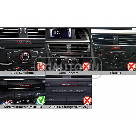 AUDI A4 B8, A5 -12.3 МУЛТИМЕДИЯ / Навигация Android 16 CPU:8-CORE + DSP + CARPLAY + SIM