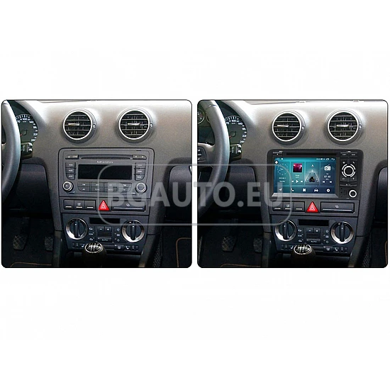 AUDI A3 - МУЛТИМЕДИЯ / Навигация android 16 + DSP + CARPLAY