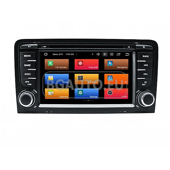 AUDI A3 - МУЛТИМЕДИЯ / Навигация android 16 DVD + DSP + CARPLAY