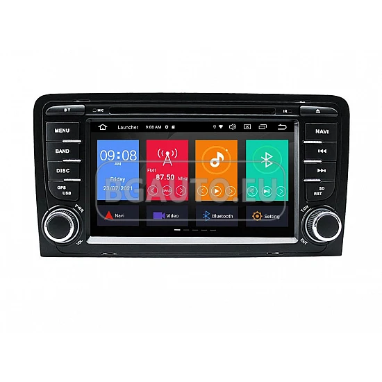 AUDI A3 - МУЛТИМЕДИЯ / Навигация android 16 DVD + DSP + CARPLAY