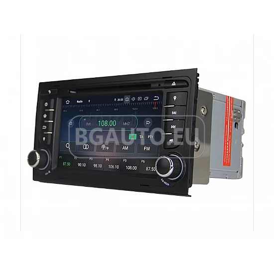 AUDI A4 - МУЛТИМЕДИЯ / Навигация android 16 DVD + DSP + CarPlay
