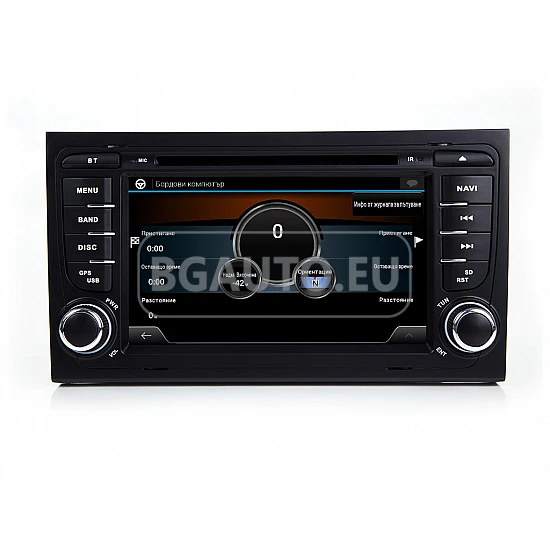 AUDI A4 - МУЛТИМЕДИЯ / Навигация android 16 DVD + DSP + CarPlay