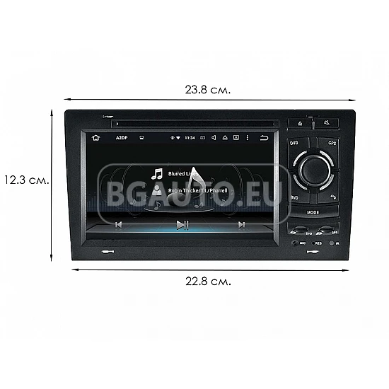 AUDI A8 - МУЛТИМЕДИЯ / Навигация Android DVD
