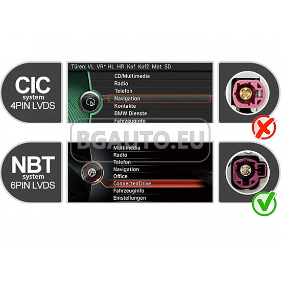 BMW Серия 5 F10, F11 NBT - 12.3 МУЛТИМЕДИЯ / Навигация Android