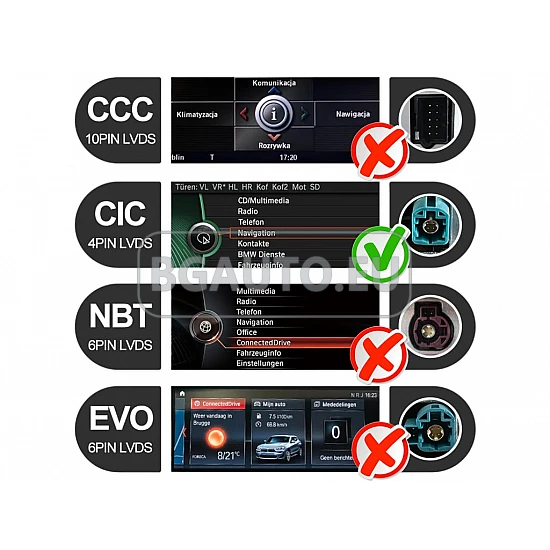 BMW X1 E84 CIC - 12.3 МУЛТИМЕДИЯ / Навигация Android 16 CPU:8-CORE + DSP + CARPLAY + SIM