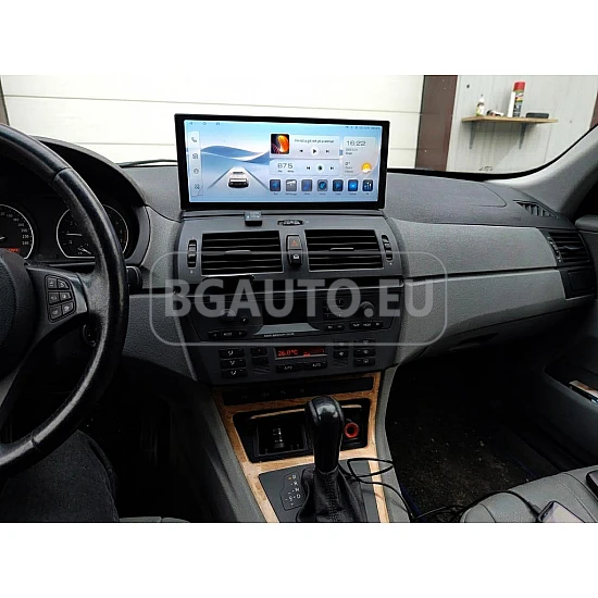 BMW X3 E83 -12.3 МУЛТИМЕДИЯ / Навигация Android 16 CPU:8-CORE + DSP + CARPLAY + SIM