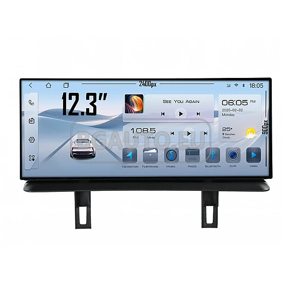 BMW Серия 1 E81 E82 E87 E88 CIC - 12.3 МУЛТИМЕДИЯ / Навигация Android 16 CPU:8-CORE + DSP + CARPLAY + SIM