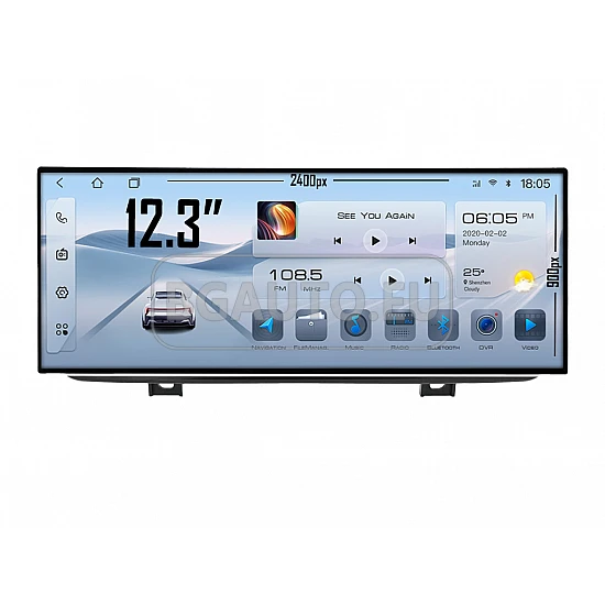 Серия 2 F22 F23 NBT - 12.3 МУЛТИМЕДИЯ / Навигация Android 16 CPU:8-CORE + DSP + CARPLAY + SIM
