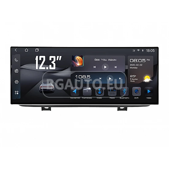 Серия 2 F22 F23 NBT - 12.3 МУЛТИМЕДИЯ / Навигация Android 16 CPU:8-CORE + DSP + CARPLAY + SIM
