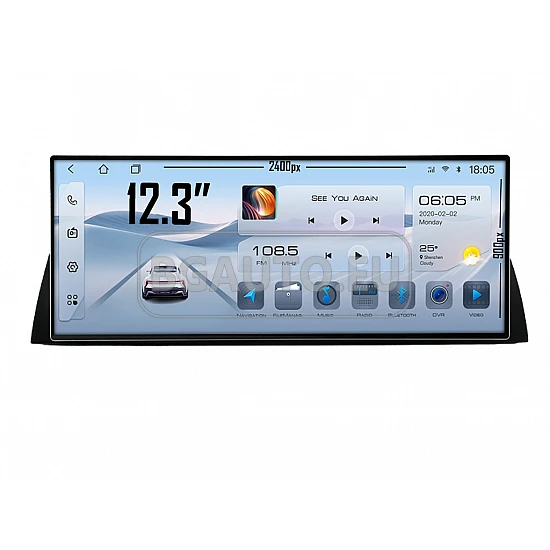 BMW Серия 7 E65 E66 E67 E68 CCC - 12.3 МУЛТИМЕДИЯ / Навигация Android 16 CPU:8-CORE + DSP + CARPLAY + SIM
