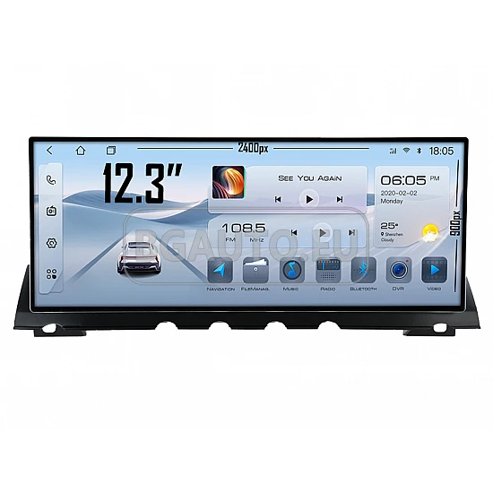BMW Серия 7 F01 F02 F03 F04 CIC -12.3 МУЛТИМЕДИЯ / Навигация Android 16 CPU:8-CORE + DSP + CARPLAY + SIM
