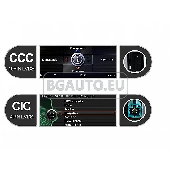BMW E70 E71 CCC - МУЛТИМЕДИЯ / Навигация CPU:8-Core, RAM:4Gb, ROM:64Gb  android 16 + DSP + CARPLAY + SIM