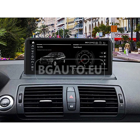 BMW Серия 1 E81 E82 E87 E88  - 10.25 МУЛТИМЕДИЯ / Навигация android 16 CPU:8-CORE, RAM:4GB