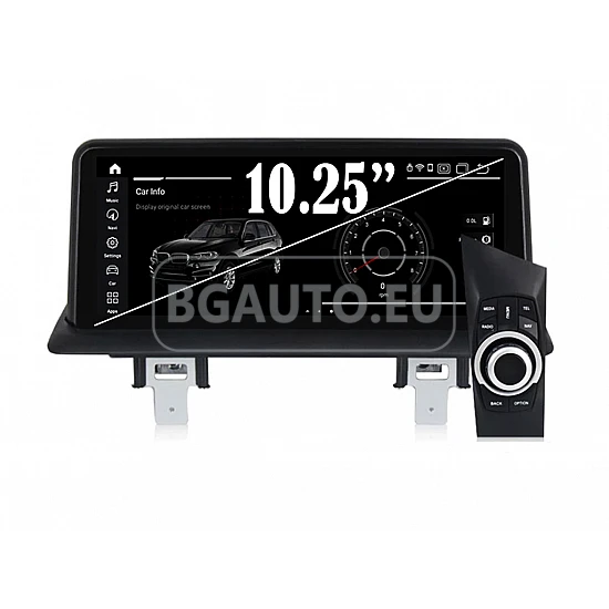 BMW Серия 1 E81 E82 E87 E88  - 10.25 МУЛТИМЕДИЯ / Навигация android 16 CPU:8-CORE, RAM:4GB