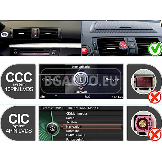 BMW Серия 1 E81 E82 E87 E88  - 10.25 МУЛТИМЕДИЯ / Навигация android 16 CPU:8-CORE, RAM:4GB