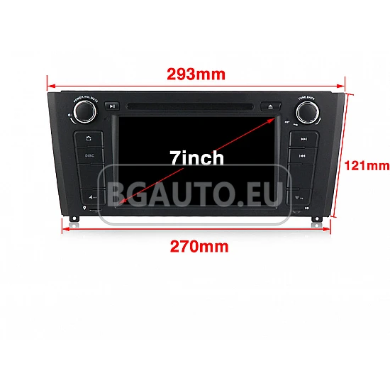 BMW E81 E82 E87 E88 - МУЛТИМЕДИЯ / Навигация android 16 DVD + DSP + CarPlay