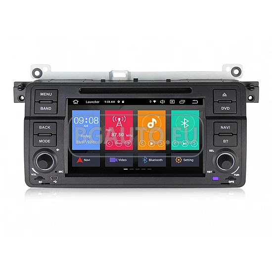 BMW E46 - МУЛТИМЕДИЯ / Навигация Android CPU:8-Core, RAM:4Gb, ROM:64Gb DVD + DSP + CARPLAY