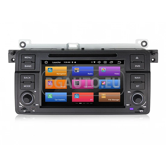 BMW E46 - МУЛТИМЕДИЯ / Навигация Android CPU:8-Core, RAM:4Gb, ROM:64Gb DVD + DSP + CARPLAY