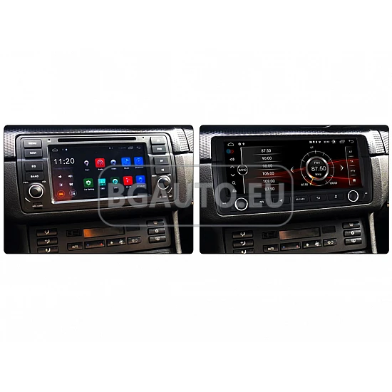 BMW E46 - 8.8 МУЛТИМЕДИЯ / Навигация CPU:8-CORE, android 16 + DSP + CARPLAY + SIM