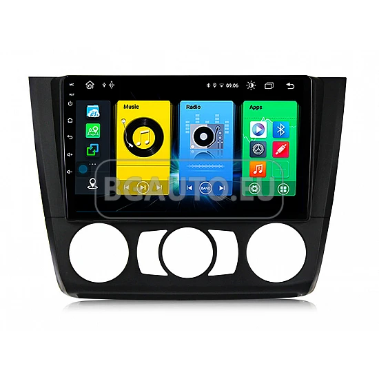 BMW E81 E82 E87 E88 - 9 МУЛТИМЕДИЯ / Навигация android 16
