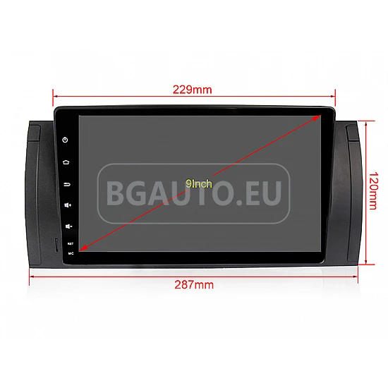 BMW E39, E53, E38 - 9" МУЛТИМЕДИЯ / Навигация Android