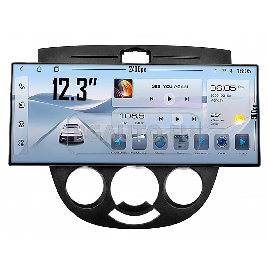 DAEWOO GENTRA - 12.3 МУЛТИМЕДИЯ / Навигация android 16