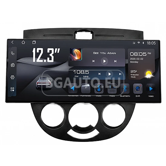 DAEWOO GENTRA - 12.3 МУЛТИМЕДИЯ / Навигация android 16