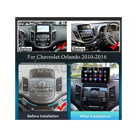 CHEVROLET ORLANDO - 9 МУЛТИМЕДИЯ / Навигация android 16