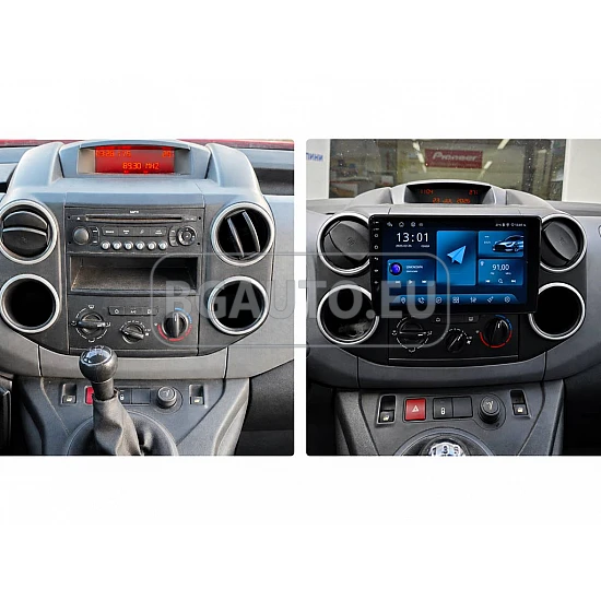 CITROEN BERLINGO - 9 МУЛТИМЕДИЯ / Навигация android 16