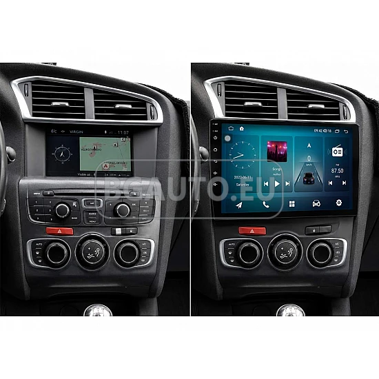CITROEN C4, DS4 - 10.1 МУЛТИМЕДИЯ / Навигация android 16