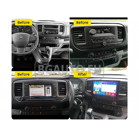 FIAT SCUDO - 9 МУЛТИМЕДИЯ / Навигация android 16