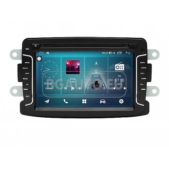 RENAULT CAPTUR - МУЛТИМЕДИЯ / Навигация android 16 + DSP + CARPLAY