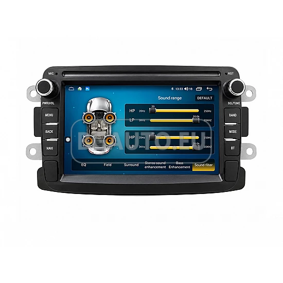 RENAULT CAPTUR - МУЛТИМЕДИЯ / Навигация android 16 + DSP + CARPLAY